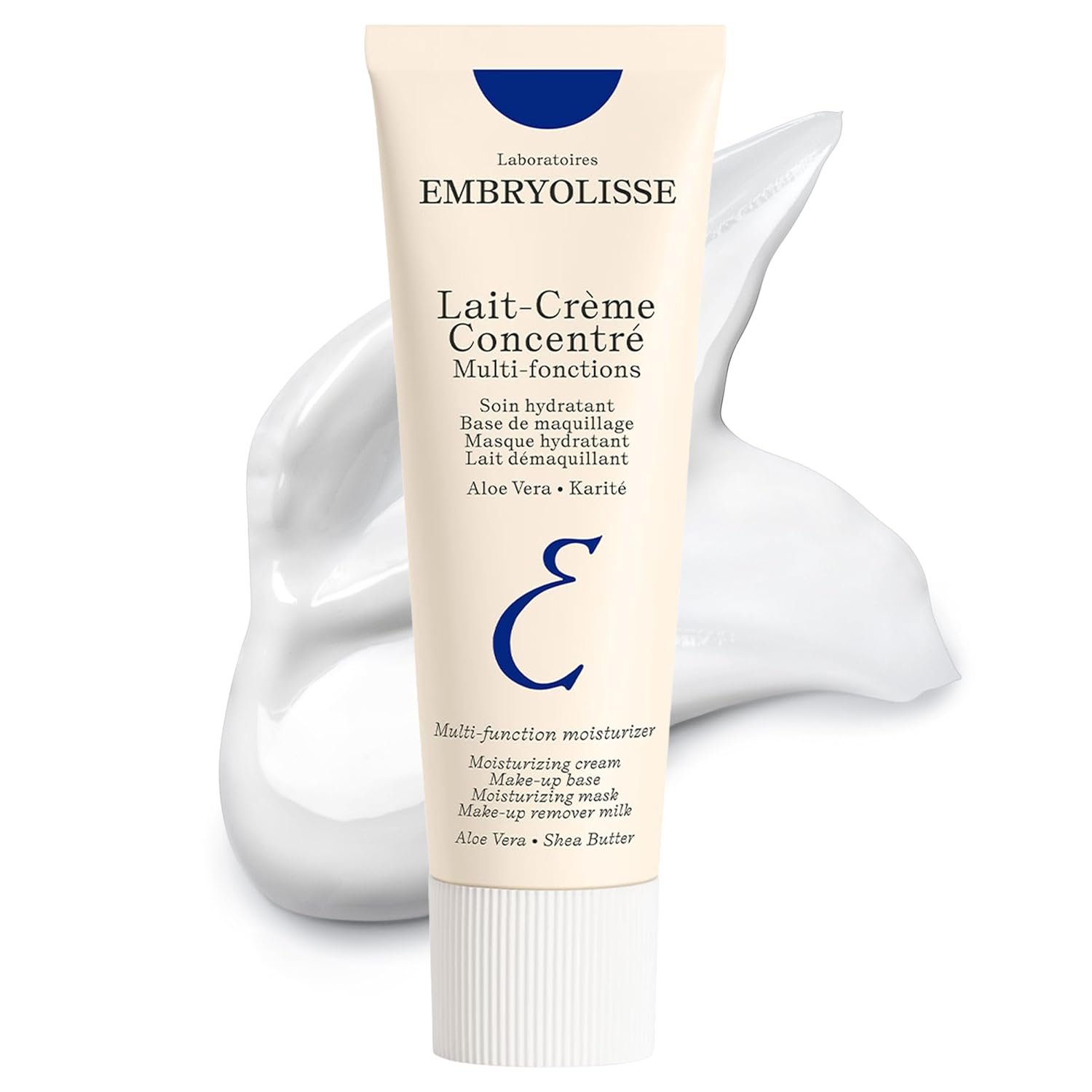 Embryolisse - Lait-Crème Concentré - 3 in 1 Multifunction Moisturiser - Primer, Moisturiser, and Make-up Remover - Moisturises, Nourishes and Repairs the Skin - Satin Finish - 30ml